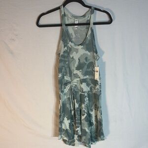 Anthropologie Daily Practice Half Pipe Mini Dress with Tie- Dye Print- Size S
